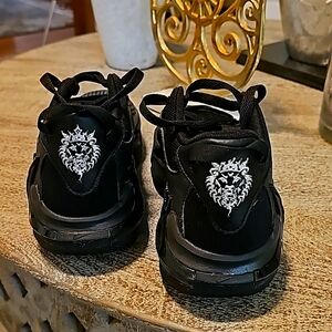 Nike Kids' Grade School Lebron Witness 7 Basketball Shoes Size 4.5 Anthrocite-